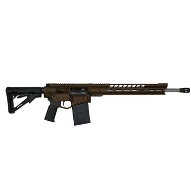 Diamondback DB10 308 Winchester 18in Midnight Bronze Cerakote Semi Automatic Modern Sporting Rifle – 20+1 Rounds