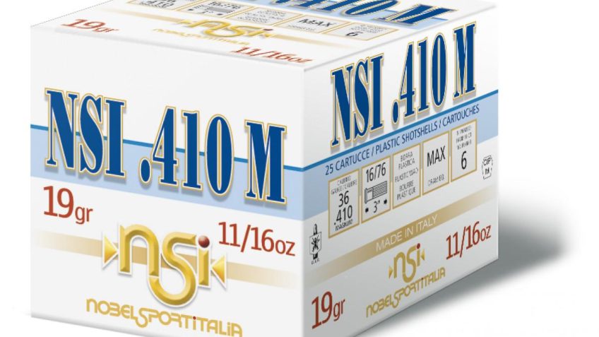 Nobelsport Ammo .410 2.5″ 1240fps. 1/2oz. #7.5 25-pack, EPANS4136