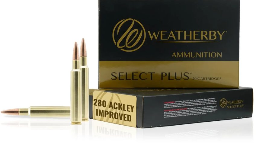 Weatherby 280 Remington Ackley Improved, 168gr, 20rd Box