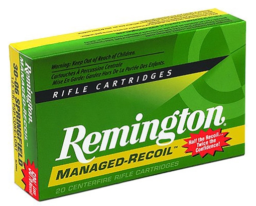 Remington 27622 30-06 125Gr Managed Recoil Psp Corlk 047700363509 –