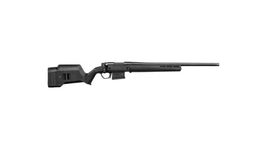 Remington Firearms (New) R84298 700 Magpul Enhanced 300 Win Mag 5+1 24" Heavy Threaded Barrel, Black, Fixed Magpul Hunter Stock, Adj. Trigger, Scope Mount