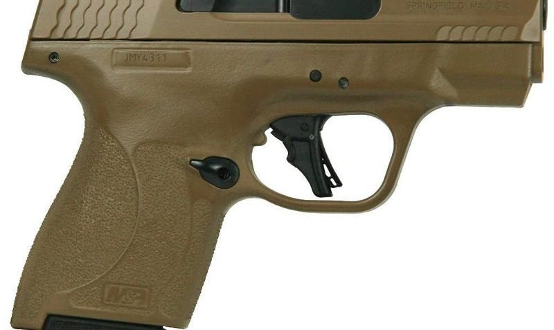 S&W M&P Shield Plus Fde Handgun 9Mm Luger 10Rd/13Rd Magazines 3.1" Barrel NO Thumb Safety SW13248FDE