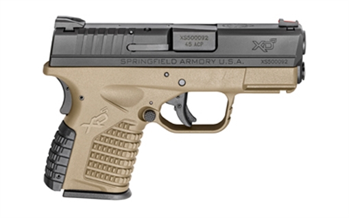 SPRINGFIELD ARMORY XDS 45AP DAO PST 3.3FDE XDS93345DEB