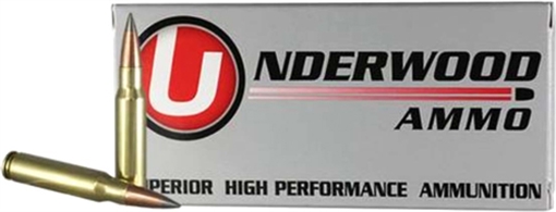 UNDERWOOD AMMO AMMO 6.5CREED 119GR. MATCH SOLID FLAS TIP 20-PACK 867