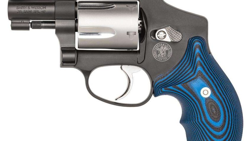 Smith & Wesson Performance Center 442 Custom Tune .38 SPC Revolver – 5 Rounds, 1.88″ Barrel, Blue/Black