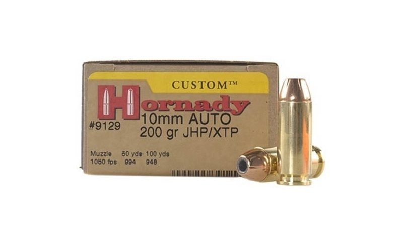 HRNDY 10MM 200GR JHP/XTP 20/200 – Brass Casing