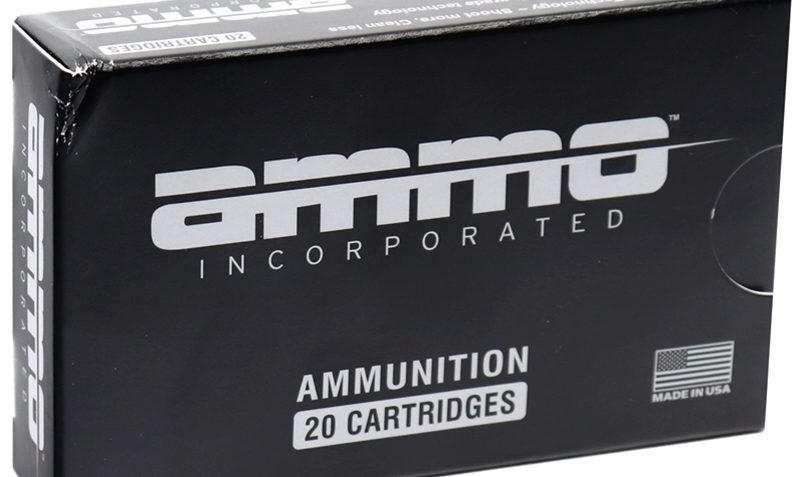 Ammo Inc. Boat Tail Hollow Point 223 Remington Ammo 20 Round Box – Brass Casing