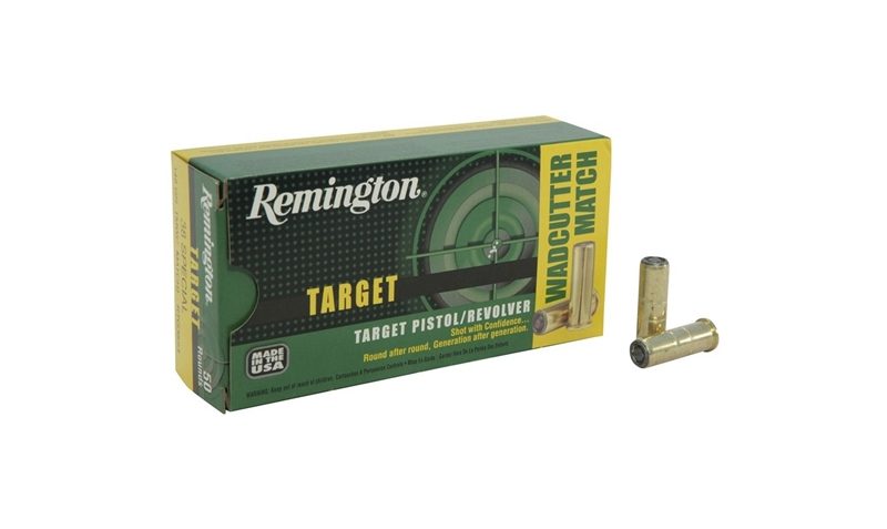 Remington 38 Special 148 Grain Targetmaster Lead Wadcutter M – Brass Casing