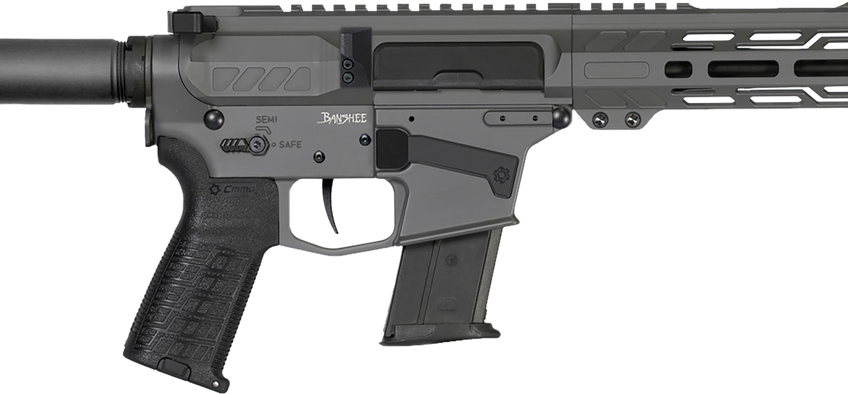 CMMG Banshee MK57 5.7x28mm 8" AR Pistol, Tungsten Gray – Durable and Accurate Pistol – 57AF60FTNG