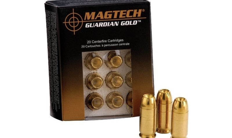 Magtech 9MM +P 124 Grain Jacketed Hollow Point – Brass Casing