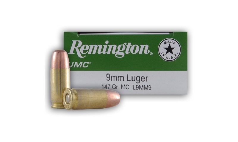 Remington Ammunition Subsonic 147 Metal Case 50Bx/10 – Brass Casing