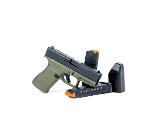 GLOCK 43X G43X MOS HGA 9MM 3.6 IN BBL FS 5LB BFG 2 10RD MAGS MOS W FRONT RAIL – 3.4″ Barrel