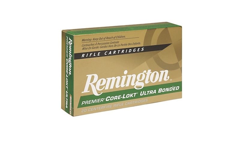 Remington 308 Winchester 150 Grain Premier Core-Lokt Pointed – Brass Casing