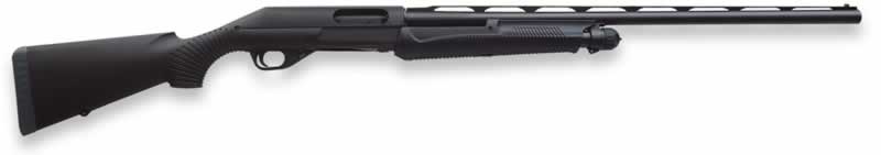 Benelli Nova 4+1 3.5″ 12 GA 26″ – 4+1 Rounds, 26″ Barrel, 3.5″ Chamber, Fixed Stock, Synthetic, Blue/Black