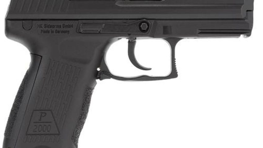 Heckler & Koch P2000 (V2) LEM .40 S&W Pistol, Blk – 704202LE-A5