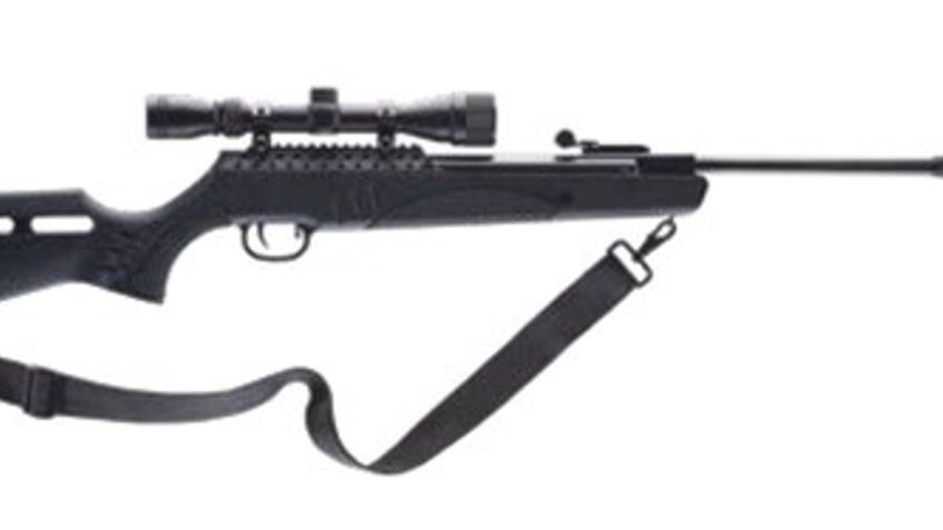 RWS/Umarex Ruger Targis Hunter Air Rifle CO2 22 Pellet Black Black All Weather Molded Stock 3-9x32mm Scope