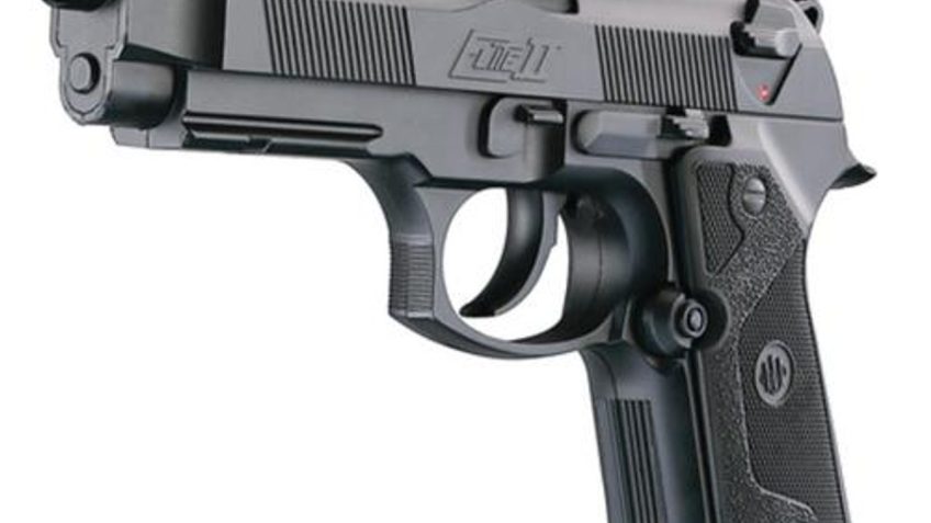 Beretta Elite II Air Pistol .177 Caliber Black 18 Shot Repeater