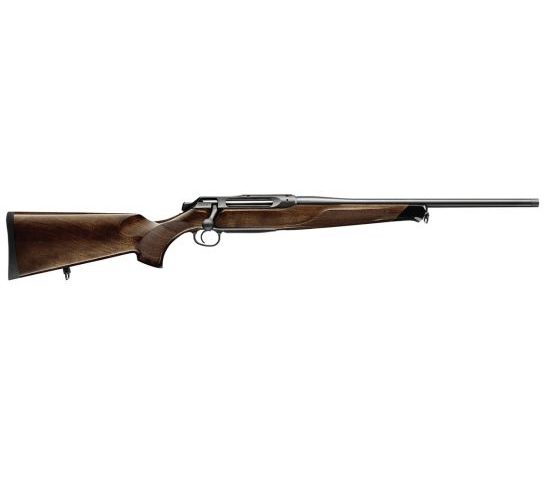 Sauer 505 Lux .222 Remington Bolt Action Rifle – Classic Brown Finish for Precision and Reliability – 80117091