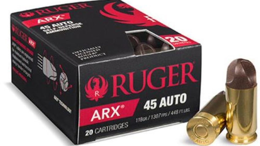 Ruger 45ACP 114 ARX 20/10 – Brass Casing