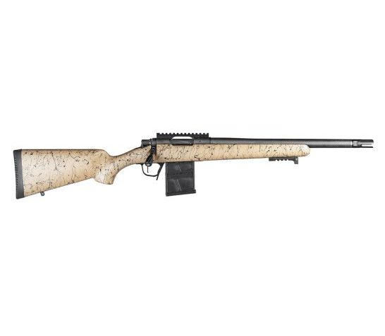 Christensen Arms Ridgeline Scout .450 Bushmaster Bolt Action Rifle – Versatile Tan and Black Finish for All-Terrain Performance – 801-06357-00