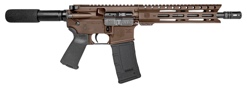 Diamondback Firearms DB15 .300 AAC Blackout 10" AR Pistol – Midnight Bronze, Compact and Powerful Tactical Pistol – DB1915B071