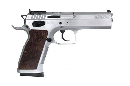 EAA Corp Tanfoglio Witness Elite Stock II .45 ACP Pistol, Chrome – 600612