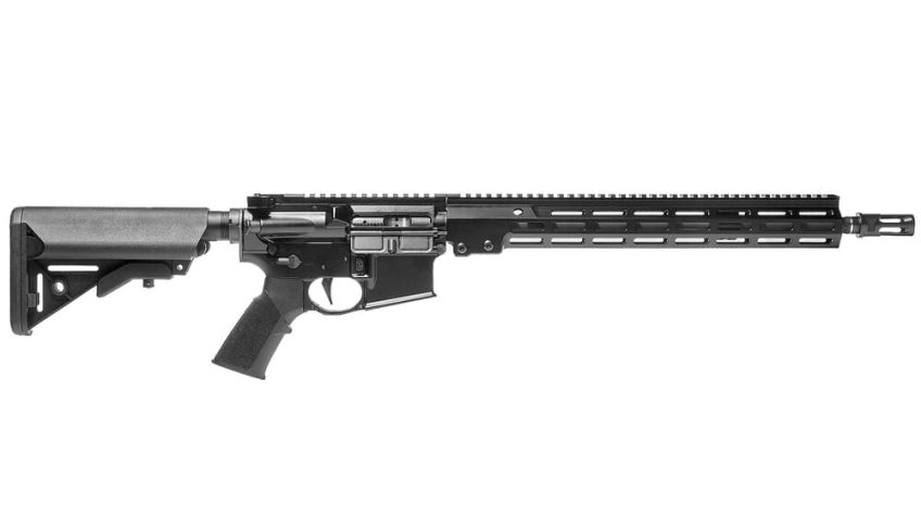 Geissele Super Duty 5.56mm Semi-Automatic AR-15 Rifle with Luna Black Finish