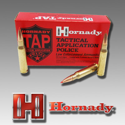 Hornady TAP Heavy Barrier GMX 308 Winchester Ammo 20 Round Box – Brass Casing