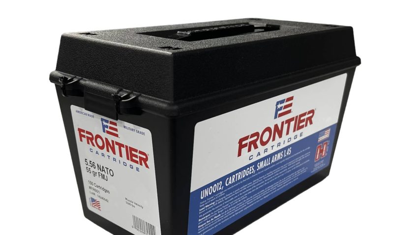 Hornady Frontier 5.56 NATO Ammo FMJ 55gr 150 Round Box