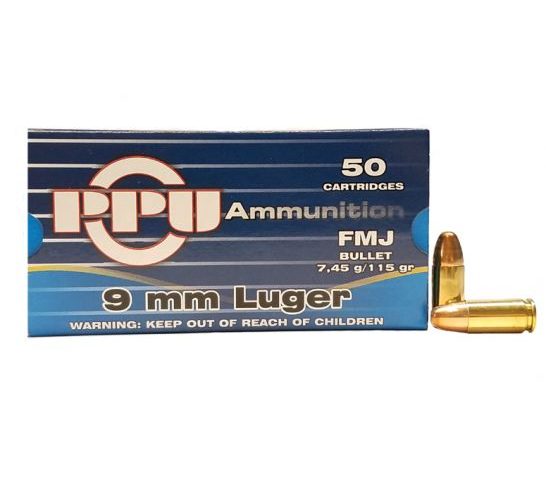 Prvi Partizan 9mm 115gr – Brass Casing