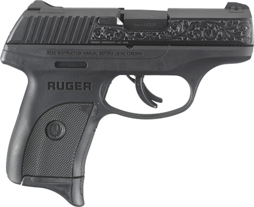 Ruger LC9S 9MM ENGRAVED BLUED – 7 Rounds