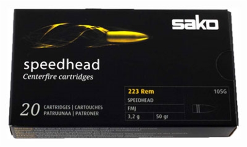 SAKO AMMO .223 REMINGTON – Brass Casing