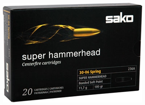 SAKO AMMO .30-06 SPRINGFIELD – Brass Casing