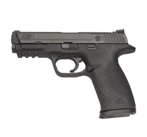 Smith & Wesson M&P 9 *MA Compliant* Double 9mm Luger 4.25″ 10+1 Black In – 10+1 Rounds, 4.25″ Barrel, Polymer Grips, Blue/Black, 3-Dot Sights