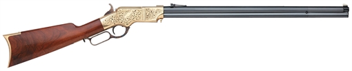 Taylors & Company 1860 Henry Engraved .45 Colt Lever Action Rifle, Brown – 552883