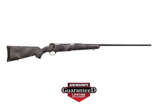 Weatherby Mark V Backcountry Ti .300 Weatherby Mag Bolt Action RH Rifle, Gray Sponge Pattern Accent – MBT01N300WR8B