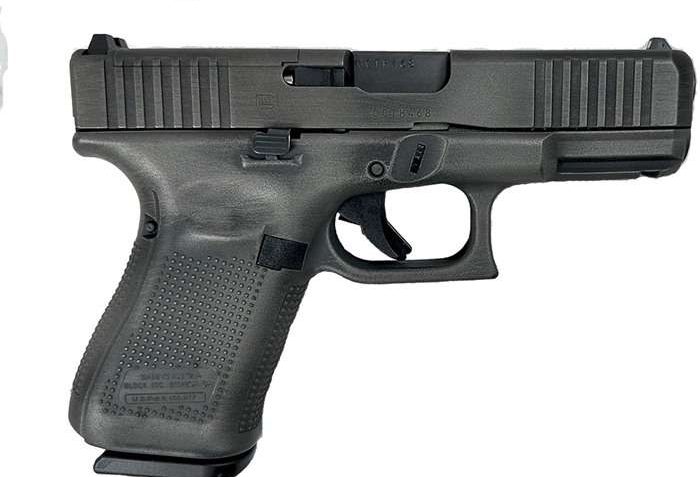 Glock 19 Gen5 MOS Distressed Grey 9mm 4.02″ Barrel 15-Rounds