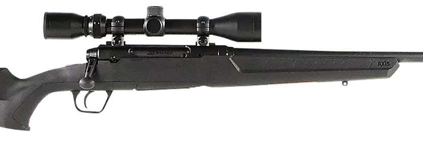 SAVAGE AXIS XP 223 Rem 22in 4rd RH Black Bolt-Action Rifle w/ Scope (32001)