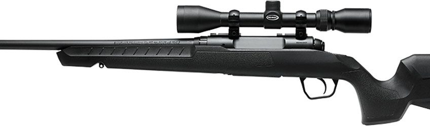 SAVAGE AXIS XP Compact 243 Win 20in 4rd RH Black Bolt-Action Rifle w/ Scope (32024)