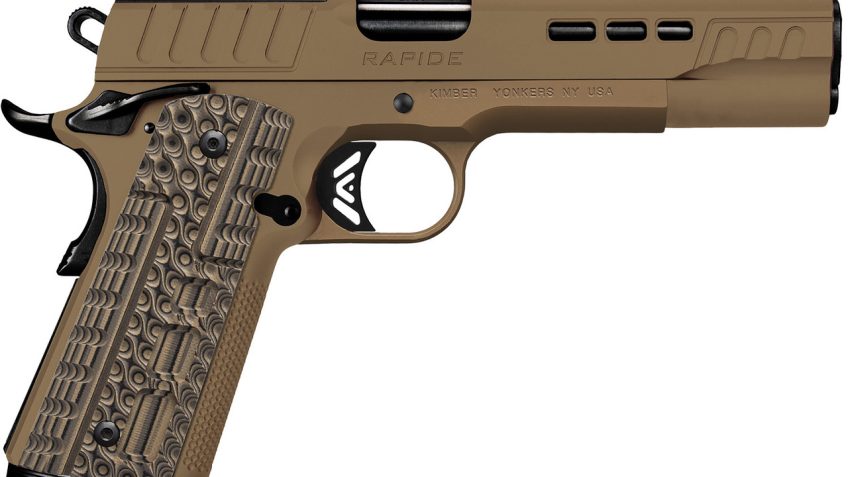 Kimber 3000463 Rapide FDE OR 38 Super 1911 Handgun