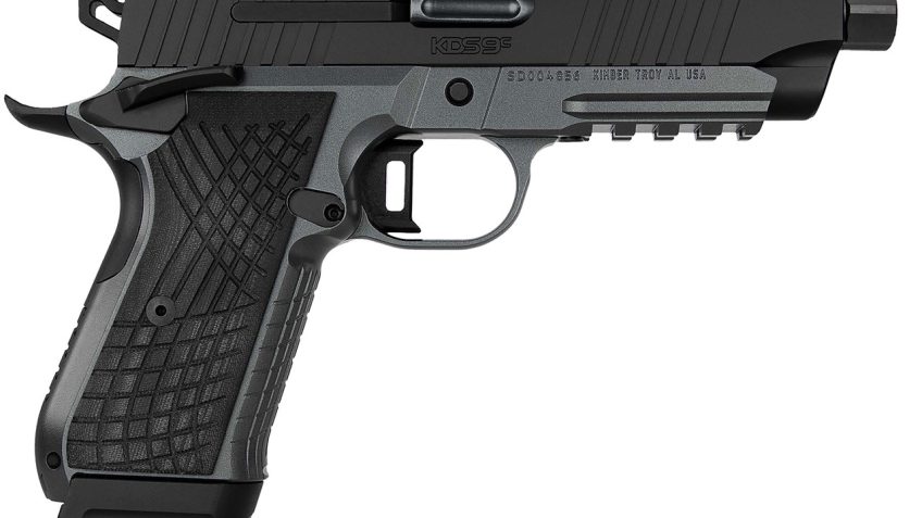 Kimber 3100021 KDS9C TFS 9mm 15+1 18+1 4.60" KimPro Gray/Black Front and Rear Serrations Stainless Steel G-10 Grip