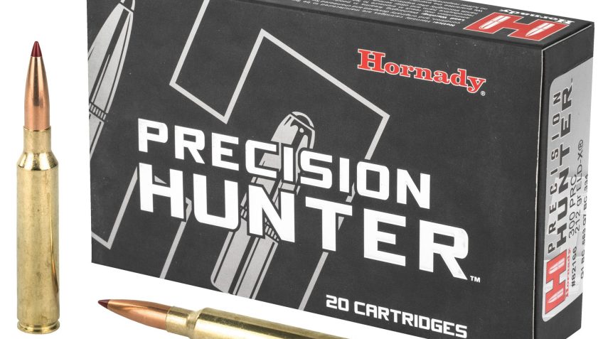 Hornady Precision Hunter Brass 300 PRC 212gr ELD-X Rifle Ammo – 20 Rounds