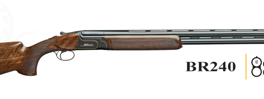 Rizzini USA 3602-2030AC BR240 Sporting 20 Gauge 30" Nickel Chrome Steel Receiver Engraved Wood Stock