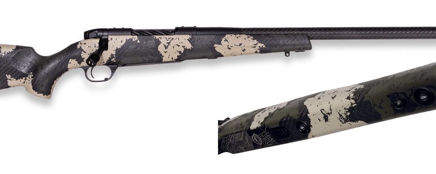 Weatherby Mark V Backcountry Guide Green / Tan 6.5-300 Wby. Mag 26″ Barrel 3-Rounds