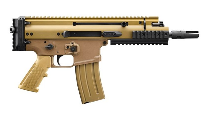 FN AMERICA SCAR 15P VPR .300 BLK 7.5in 30rd FDE Semi-Auto Pistol (38-101243)