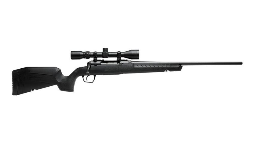 Savage Arms Axis XP Compact .400 Legend Bolt Action Rifle – 4 Rounds, 20″ Barrel, Black Synthetic Stock, Blue/Black