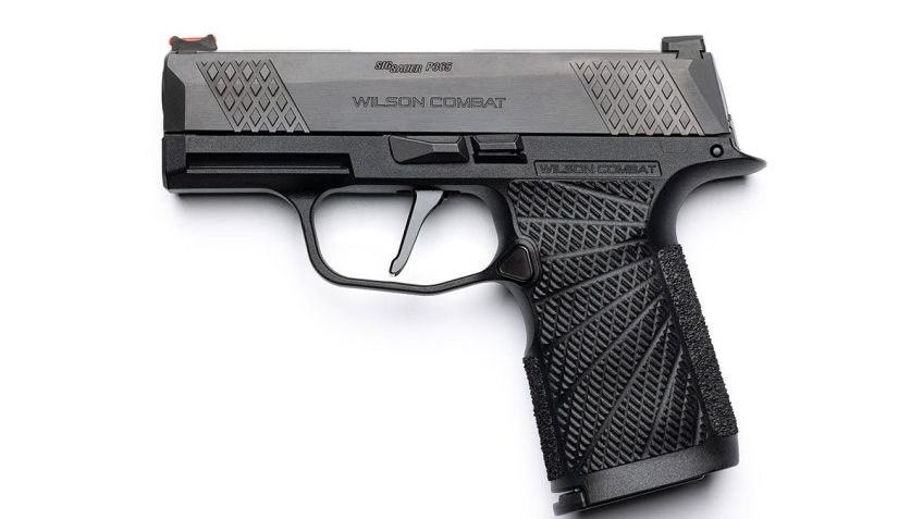 WILSON COMBAT SIG/WCP365X 9mm 3.1in 2x 12rd Mags Action Tune Black Pistol (SIG-WCP365X-9BAT)