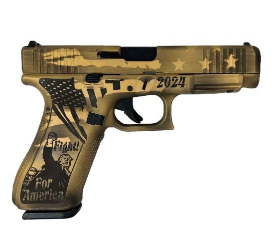 Glock 47 MOS “Trump” Gold/FDE 9mm 4.49″ Barrel 17-Rounds