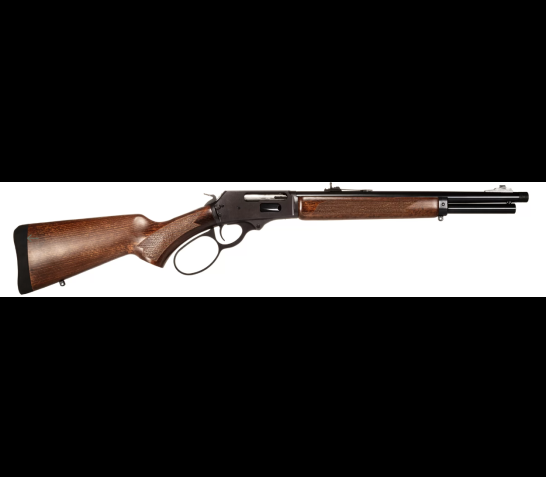 Rossi R95 360 Buckhammer Lever Action Rifle – 5 Rounds, 20″ Barrel, Wood Stock, Blue/Black