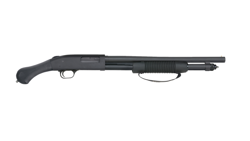 Mossberg 590 Shockwave 12GA 18.5″ 3″ 6+1 Pump-Action Shotgun – Black